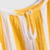 Love to Lounge stribet pyjamas-cami med rynker