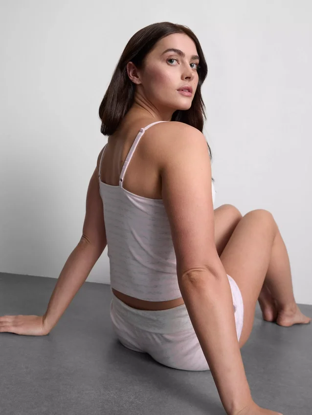 Love to Lounge stribet pyjamas-cami-top