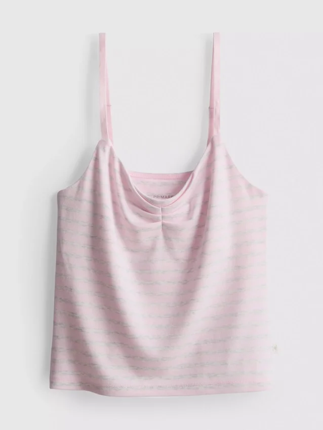 Love to Lounge stribet pyjamas-cami-top