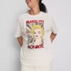Marilyn Monroe oversized bomulds-T-shirt