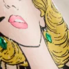 Marilyn Monroe oversized bomulds-T-shirt