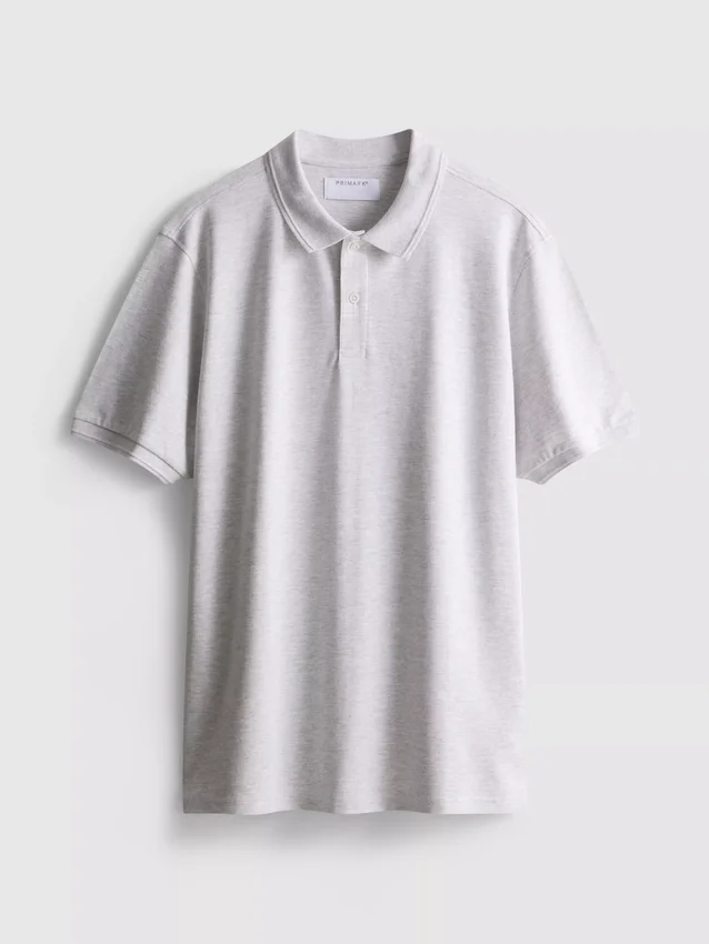 Marl-poloskjorte