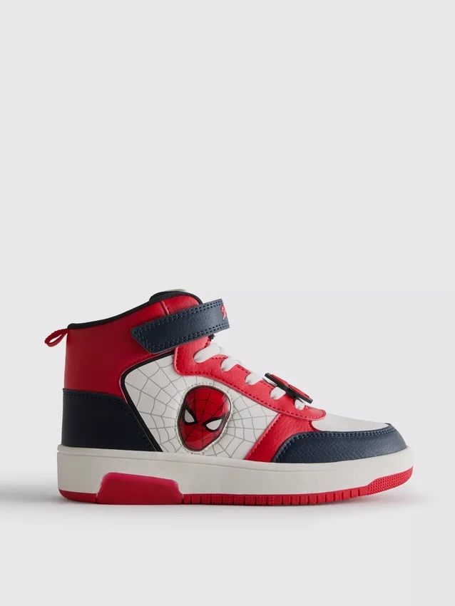 Marvel Spider-Man højtop-Sneakers med lys