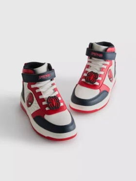 Marvel Spider-Man højtop-Sneakers med lys