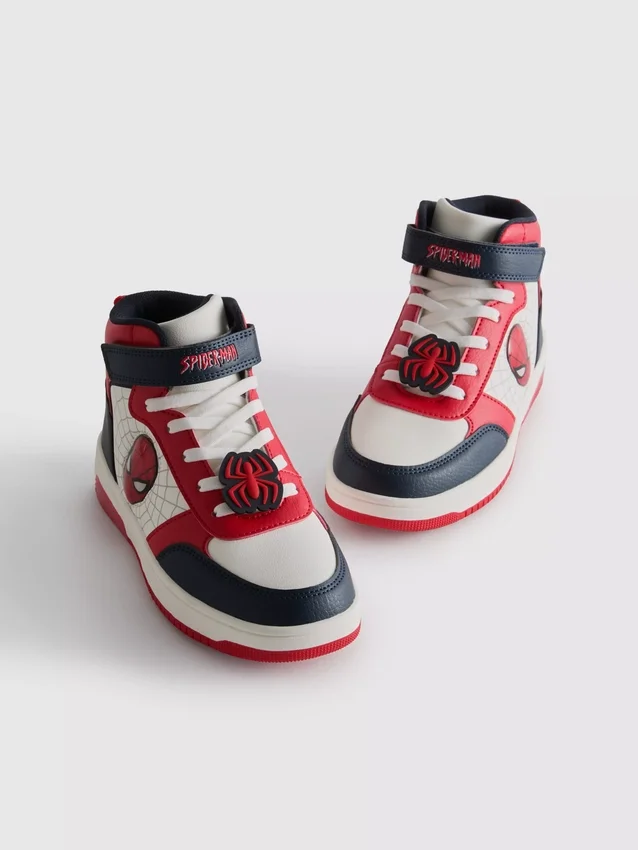Marvel Spider-Man højtop-Sneakers med lys