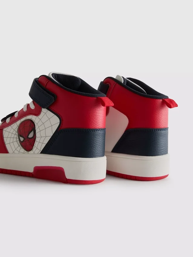 Marvel Spider-Man højtop-Sneakers med lys