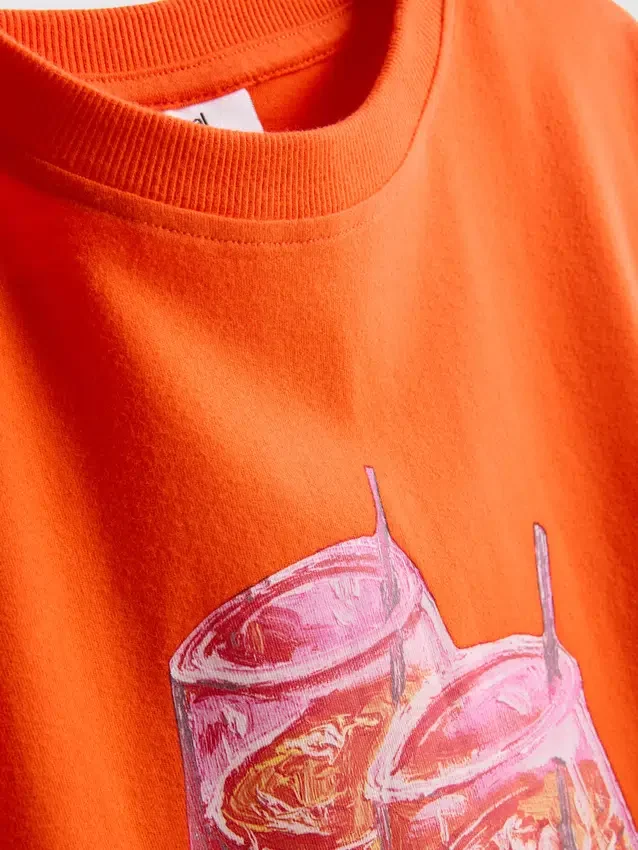 Maura K Spanien afslappet T-shirt med grafisk print