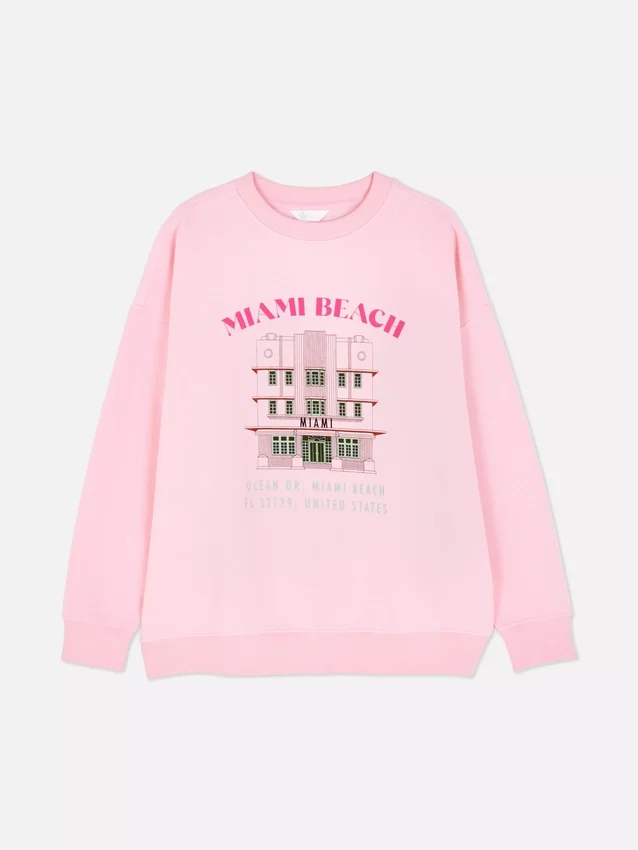 Miami Beach-sweatshirt