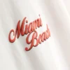Miami Beach-T-shirt med grafisk print