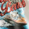 Miami Beach-T-shirt med grafisk print