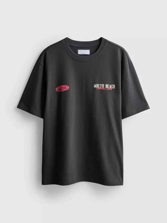 Miami-T-shirt med grafisk print