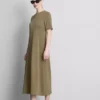 Midi-T-shirtkjole