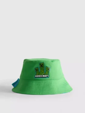 Minecraft vendbar bucket-hat