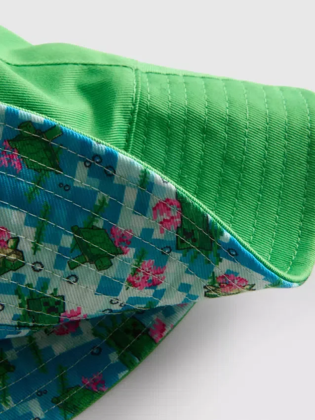 Minecraft vendbar bucket-hat