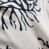 Mini-chemise med print i koralfarve