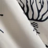 Mini-chemise med print i koralfarve