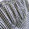 Mini-kjole i gingham-korsetstil