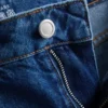 Mini-nederdel i bomuldsdenim