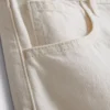 Mini-nederdel i bomuldsdenim