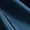 Mini-shiftkjole i bomuldsdenim