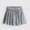 Mini-skaternederdel i gingham