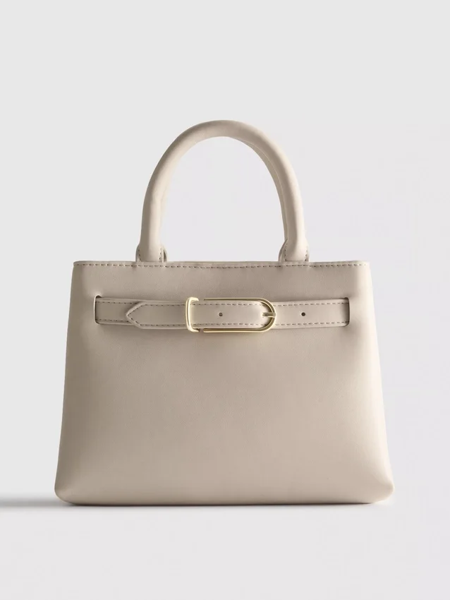Mini-tote med spænde