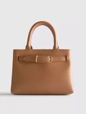 Mini-tote med spænde