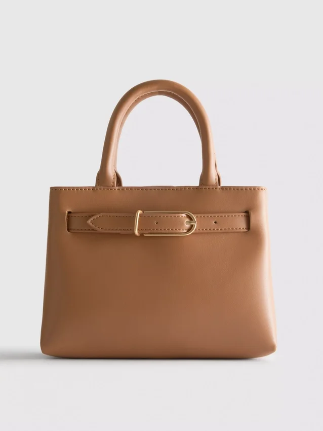 Mini-tote med spænde