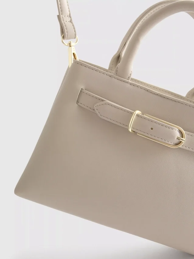 Mini-tote med spænde