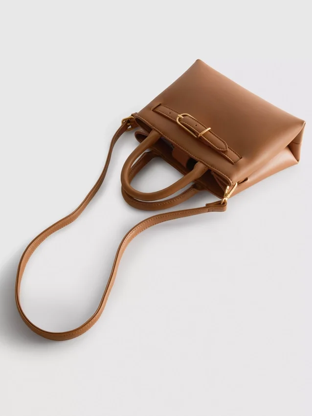 Mini-tote med spænde