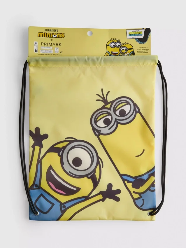 Minions-sæk med snøre fra "Despicable Me"