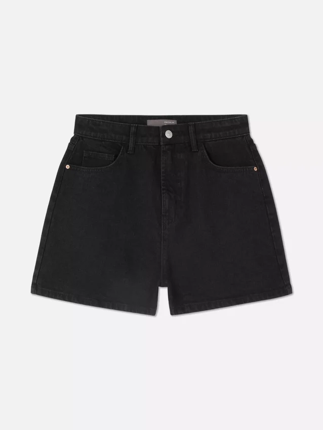 Mom-shorts i denim