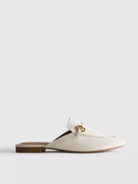 Mule-loafers med snaffle-detaljer