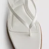 Mule-sandaler med tårem og hæl
