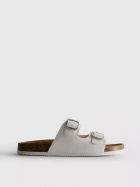 Mulesandaler med dobbelt spænde