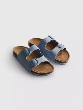 Mulesandaler med dobbelt spænde