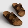 Mulesandaler med dobbelt spænde
