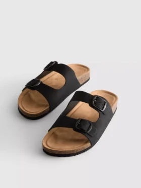 Mulesandaler med dobbelt spænde