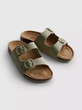 Mulesandaler med dobbelt spænde