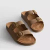 Mulesandaler med dobbelt spænde