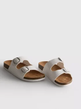 Mulesandaler med dobbelt spænde