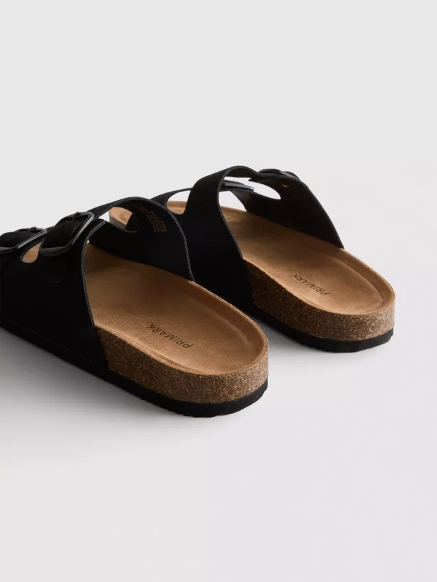 Mulesandaler med dobbelt spænde