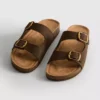 Mulesandaler med dobbelt spænde