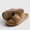 Mulesandaler med dobbelt spænde