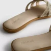 Mulesandaler med rhinestones