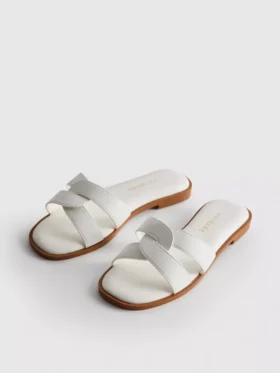 Mulesandaler med snoede remme