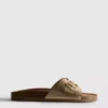 Mulesandaler med spænde