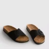 Mulesandaler med spænde