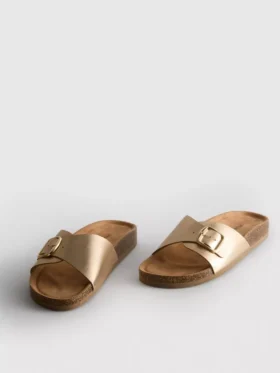 Mulesandaler med spænde