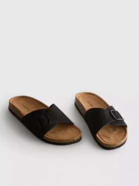 Mulesandaler med spænde